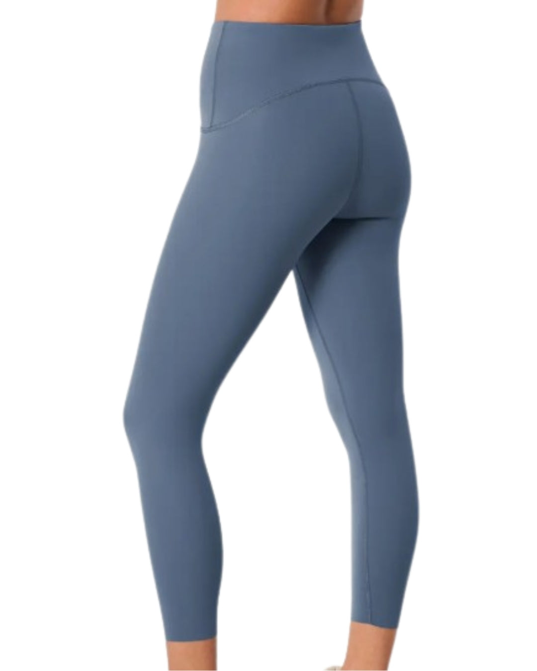 SPANX Booty Boost Leggings, back view with sculpting seam details